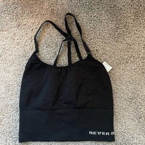 BETTER BODIES Black Sports Bra